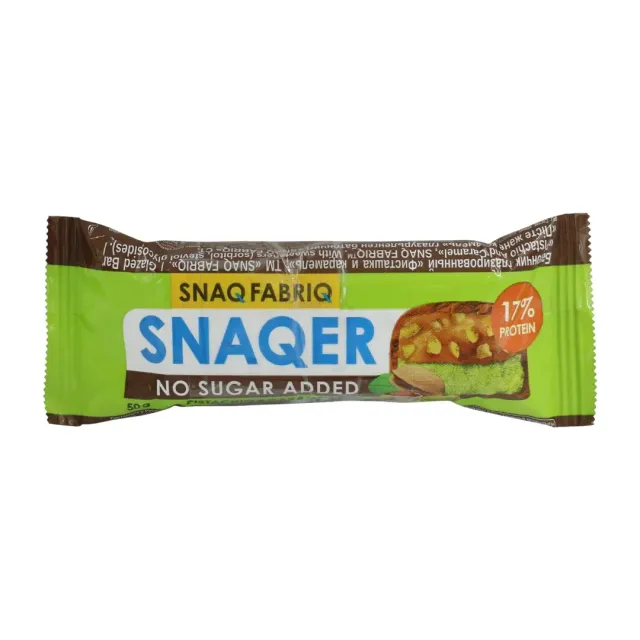 Snaq Fabriq Protein Bar Pistachio & Caramel 50g