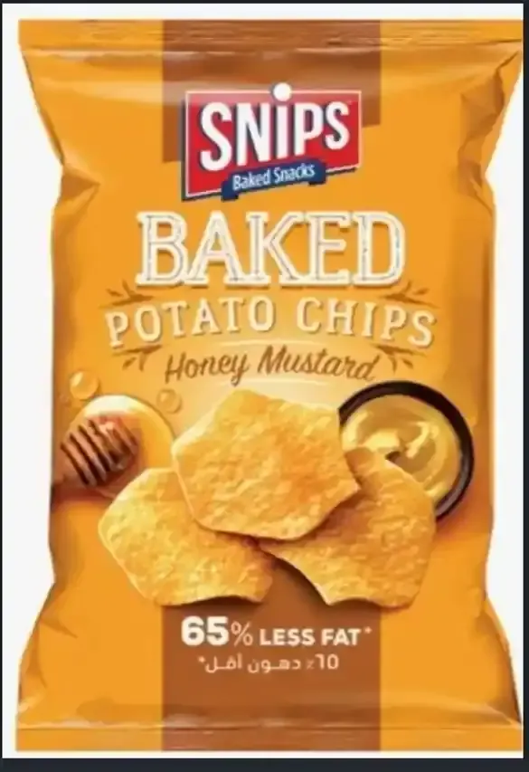 SNIPS HNY MUSTARD BKD POTATO CHIPS 150G