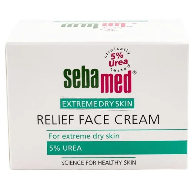 Sebamed Extreme Dry Skin Relief Face Cream 5% Urea 50ml