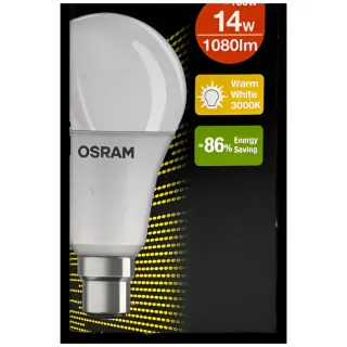 Osram LED Bulb 14W B22D Warm White