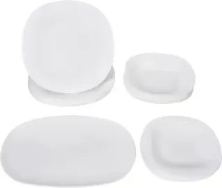 Luminarc Neo Carine Dinner Set 19Pcs White