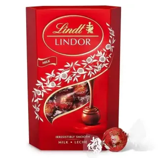 LINDOR MILK CORNETS 500G SP