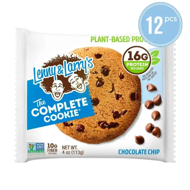 Lenny & Larry's Cookie Complete Chocolate Chip 113gx12 Pieces