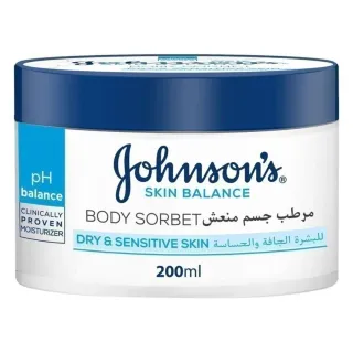 جونسون كريم توازن البشرة للوجه & الجسم 200مل