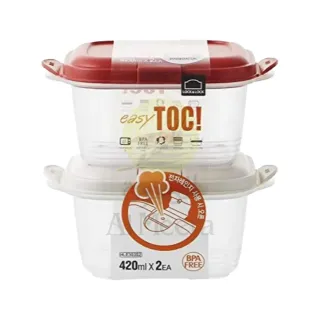 Lock & Lock Easy TOC Container 420 ml 2 pc