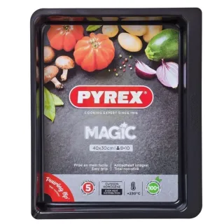 Pyrex Rectangular Roaster 35cm MGC Metal