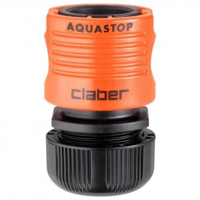 Claber Coupling with Stop 1/2 in 8603