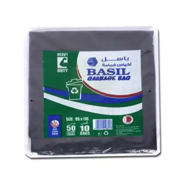 BASIL Garbage Bag 95x115cm 50gal 10's