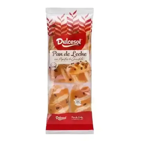 Dulcesol Chocolate Chip Brioche Rolls 225g