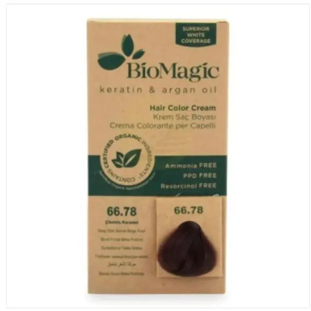 BioMagic Hair Color Cream Kit 66.78 Deep Dark Blonde