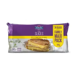 Emborg Cheese 24 Slices 400g