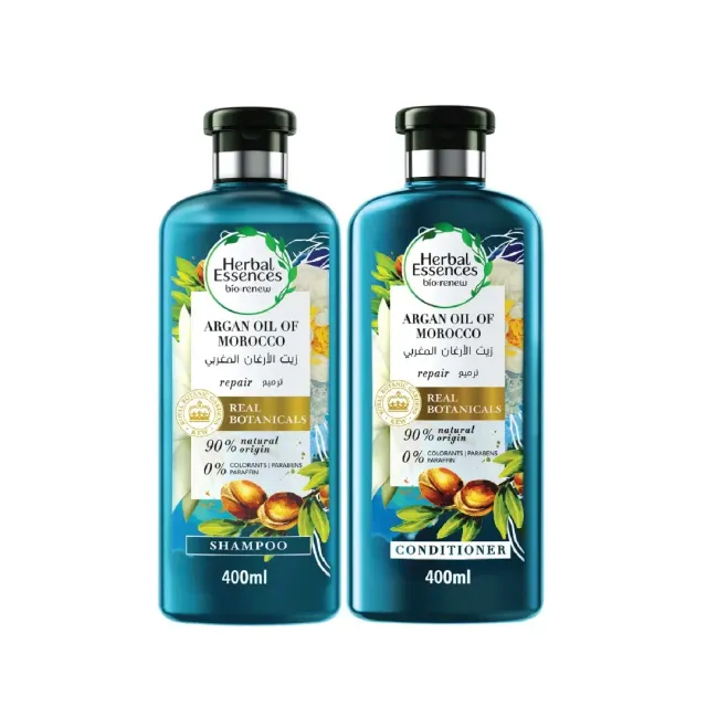 Herbal Essences Shampoo & Conditioner Bio:Renew Argan Oil of Morocco 400ml x 2