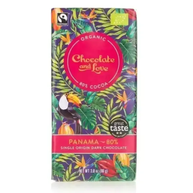 Chocolate And Love Panama Choco 80% 80G
