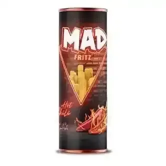 MAD FRITZ CHIPS HOT CHILI 100G