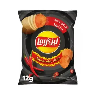 Lays Potatochips Flaming Hot 12G
