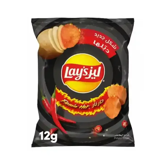 Lays Potatochips Flaming Hot 12G