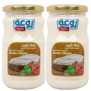 Rawa Cheddar Cheese Spreadable Full Fat 340gx2 Pieces
