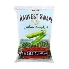 Harvest Snaps Green Pea Crisps Baked Hot & Garlic 34g