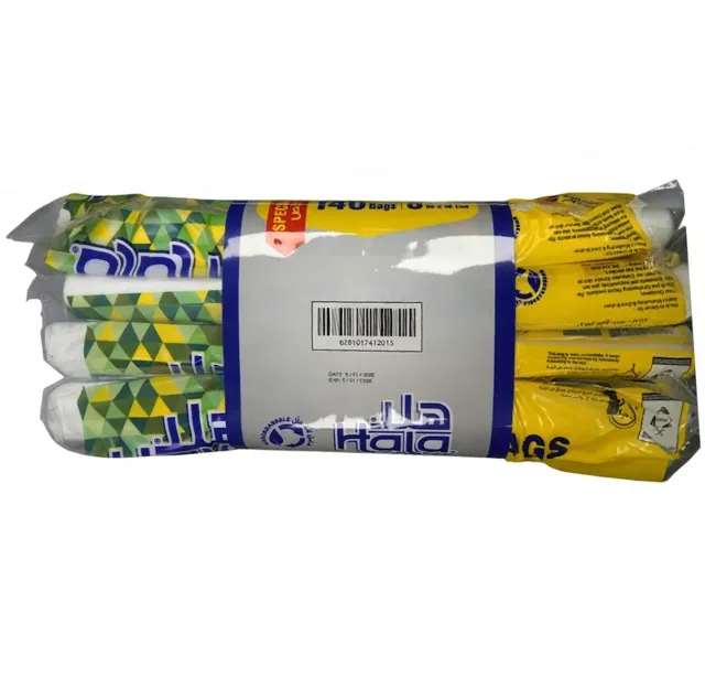 Sanita Hala Trash Bag 8gal 4 Roll 140 Bags