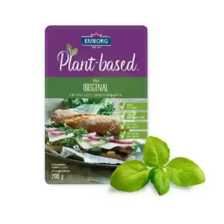 Emborg Plant Based Cheese Slices 150G