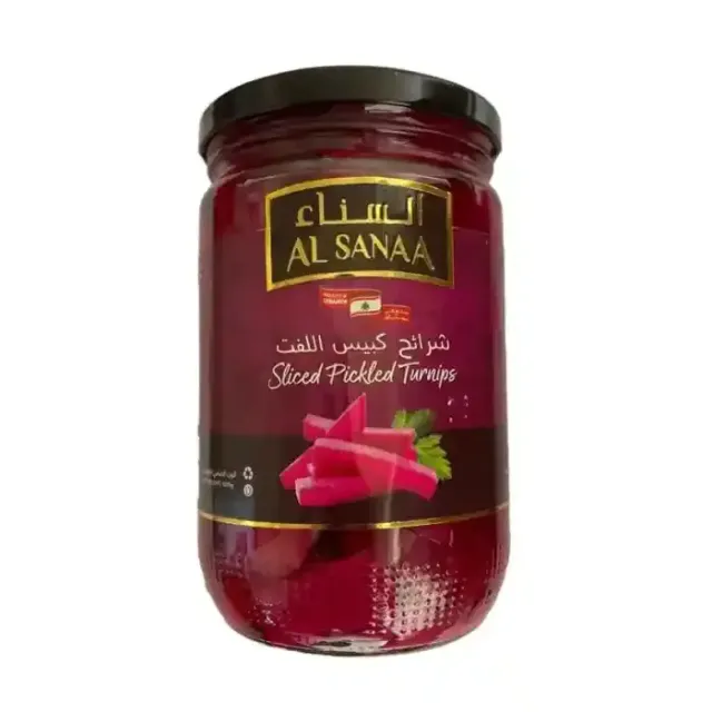 السناء لفت مخلل شرائح 600غم