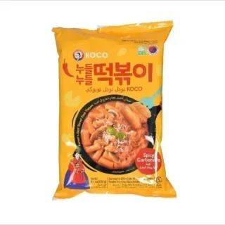 Koco Foods Noodles Toppoki Spicy Carbonara 230g