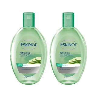 Eskinol Cleanser Refreshing Cucumber Face Toner Green 225mlx2 Pieces