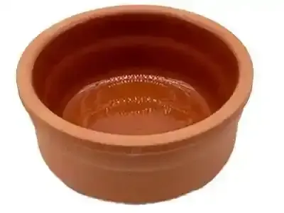 Clay Round Oven Bowl, 9.5x4.5cm