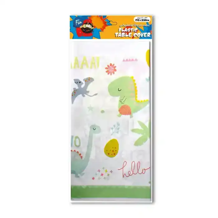 Fun Table Cover 132X220Cm Dinosaur 1Pcs