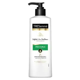 Tresemme Pro Curls Conditioner with Porosity Balance & Shea Butter for 2x More Hydrated Curls (Sulphates, Parabens & Dyes Free) 250Ml