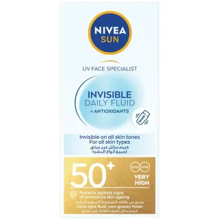 Nivea SUN UV Face Specialist Invisible Daily Fluid + Antioxidants With SPF 50+ 40ml