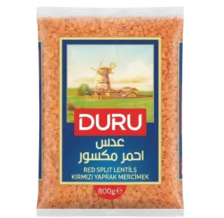 DURU RED SPLIT LENTIL 800GM