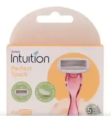 Schick Women Razor Intuition5 Perfect 4s