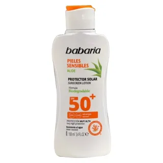 BABARIA LOTION LECHE ALOE SPF30 100ML