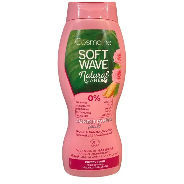 Cosmaline Soft Wave Natural Care Frizzy Hair Conditioner 400ml