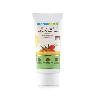 Mama Earth Sunscreen Ultra Light Indian 80g