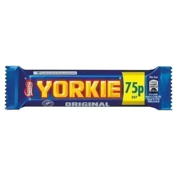 Nestlé Yorkie Original Milk Chocolate Bar, 46g
