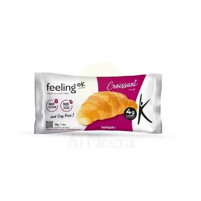 Feeling Ok Plain Protein Croissant, 50g