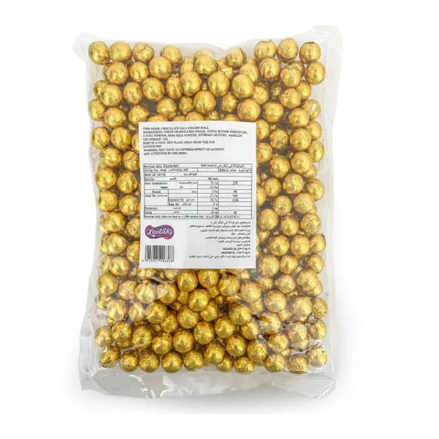 Leeta Chocolate Ball Golden Ball 1kg