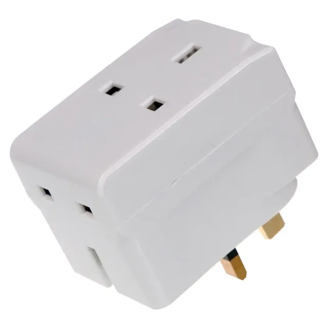 Sirocco Adapter 3-Way 13A WS928 Assorted