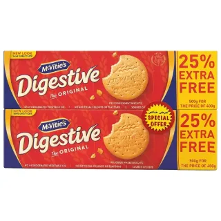 McVitie's Original Digestive Biscuits 500gx2 Pieces