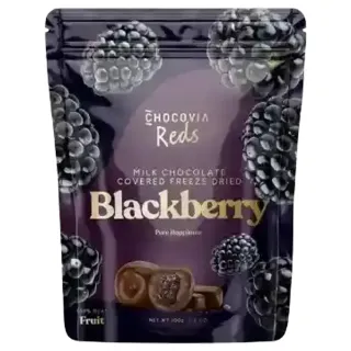 CHOCOVIA REDS BLACKBERRY MILK CHOCO 100G
