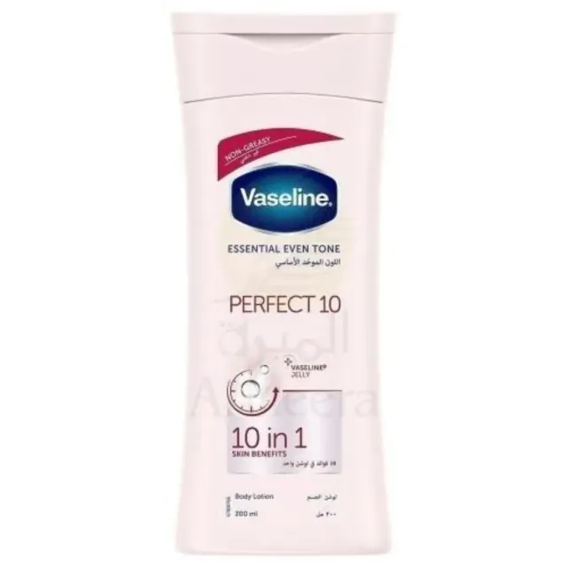 Vaseline Essential Even Tone Perfect 10 Lotion 200ml