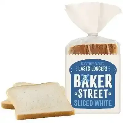 Baker Street Sliced White Bread 550 g