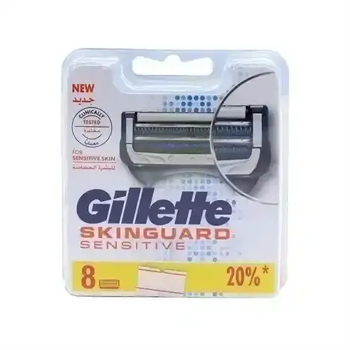 GILLETTE SKINGUARD SENSITIVE CART-8