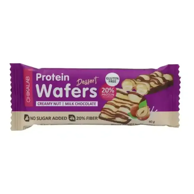 Chikalab Creamy Nut Wafers 40 g