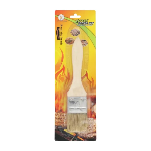 Basting Brush 8.3 Inch Wooden Handle HF330