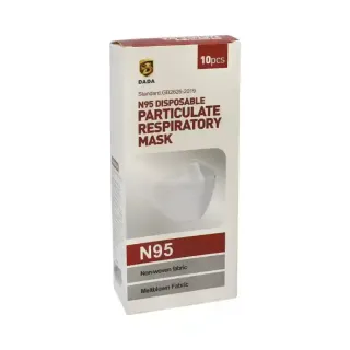 Dada Respiratory Mask N95 10 Pieces 2Pack Kf94