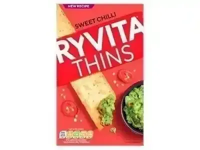 Ryvita Flatbread Thins Sweet Chilli 125G