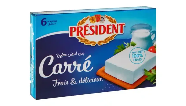 جبنه مطبوخ بريسدنت 84ج